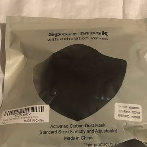 sport mask with exhalation valves. Mask For Gym Mask  Mask with Filters